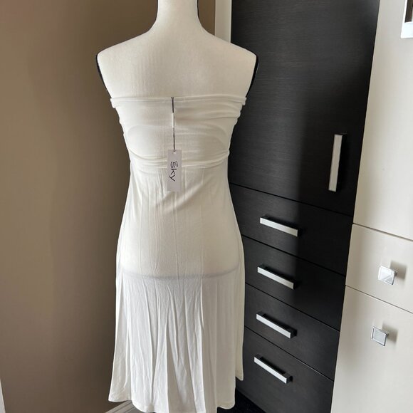 Sky Clothing Mini Dress with Medallion - Picture 3 of 4